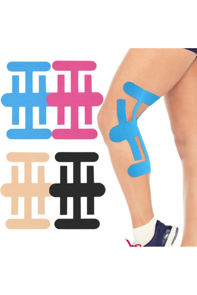 STARSTAR Pre-cut knee kinesiology tape - 8 pieces