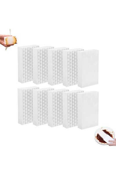 STARSTAR 10-Pack White Magic Foam Cleaning Eraser Sponges, Multi-functional S...