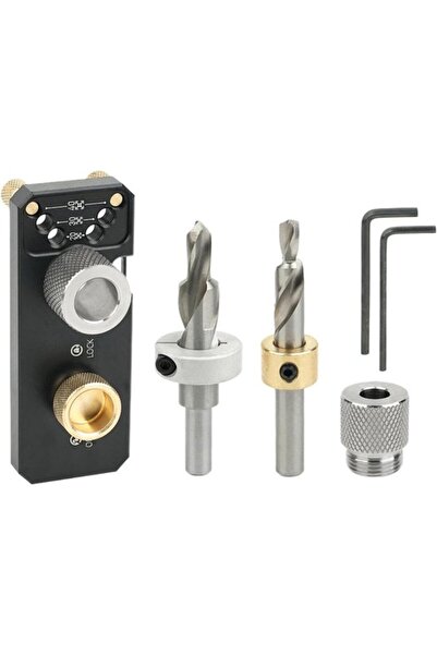 STARSTAR Aluminum extrusion drill guide- aluminum extrusion drill guide- with...