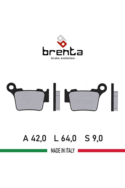 Brenta Sinter BR 4056 Arka Fren Balatası HUSABERG TE 250 (2011-2014)