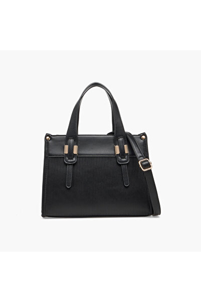 Adore Textured Tote Bag with Detachable Strap