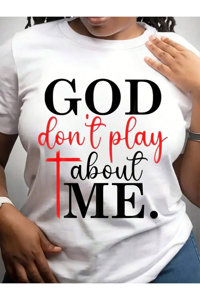 128 Christian Faith "Don'T Mess with Me about This" Unisex Oversized T-Shirt,...