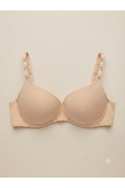 inspira lingerie حمالة صدر بسلك داخلي مصنوعة من القطن بنسبة 80%، مقاس B، بأحزمة قابلة للتعديل، لون أسود، أزرق داكن، إكرو