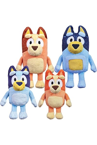 OEM Set Jucarii De Plus Bluey Heeler Family, 4 figurine 28 cm, multicolor