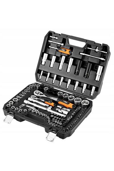 NEO Tools Set de chei tubulare de impact 10-215 - 115 piese
