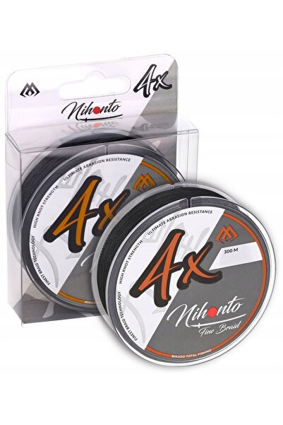 Mikado PLECIONKA NIHONTO FINE BRAID BLACK 0.14mm 300m