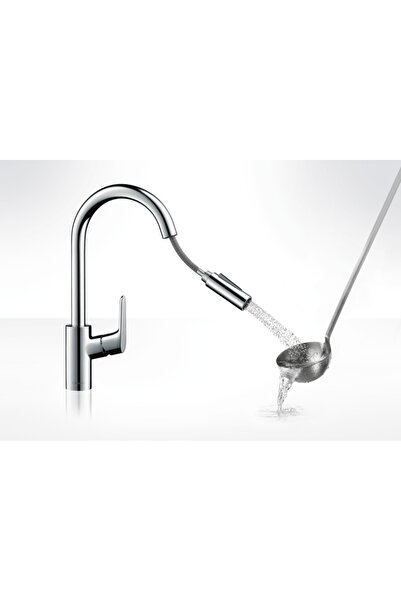 Hansgrohe Baterie de bucătărie înaltă Focus Crom