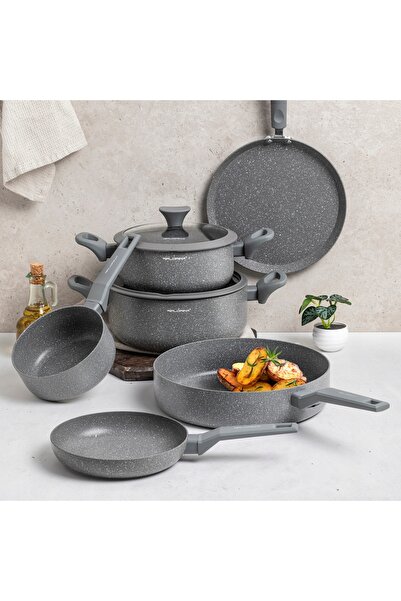 FLORINA Tigaie rotundă din aluminiu 16 cm Pierre de Gessler, pentru inducție,...