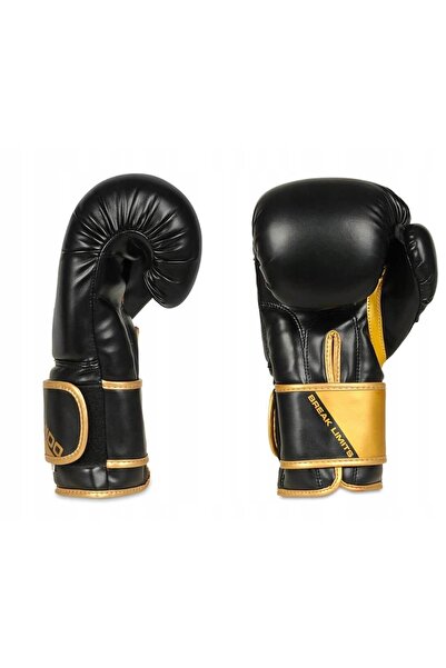 DBX BUSHIDO Mănuși de box B-2v10 negru/auriu 16 oz