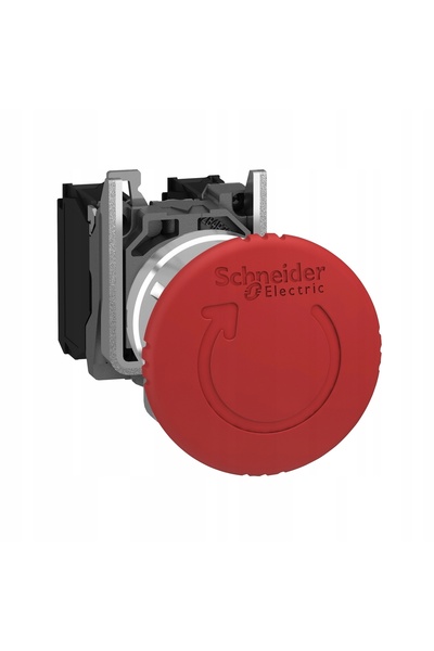 NO BRAND XB4BS8442 buton de siguranță FI40 STOP rotativ metalic 1NC