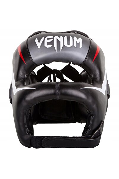Venum Casca de box Elite Iron negru/roșu OS