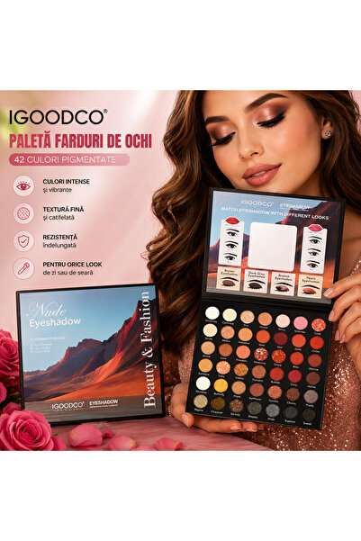 IGOODCO Trusa/Paleta-Fard 3023 pentru ochi 42 culori