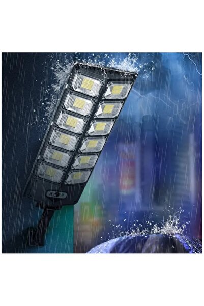 NO BRAND LAMPĂ SOLARĂ DE STRADĂ 504x LED 2000W CU SUPORT, LAMPĂ DE PERETE + T...