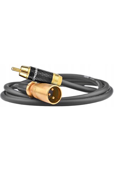 NO BRAND Cablu XLR tată - RCA cinch Klotz 1.5m