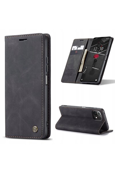 NO BRAND Husă tip carte pentru Mi 11 Lite/5G NE, Portofel Spacecase, Moale, P...