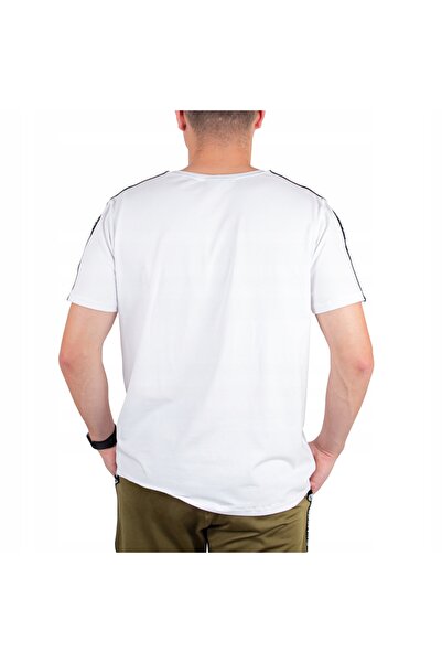 inSPORTline Tricou bărbătesc OVERSTRAP alb, XL