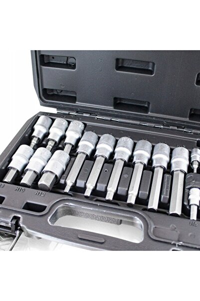 NO BRAND Set de chei imbus, 18 piese BITUXX