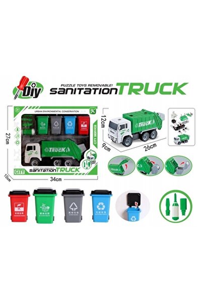 ChRLD Camion, Autovehicul, Camion de eliminare a gunoiului pentru demontare
