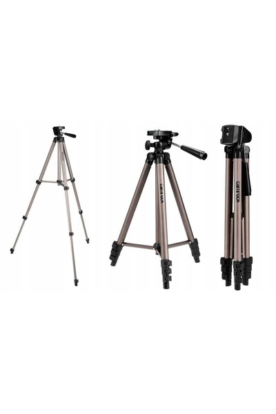 NO BRAND Trepied Camrock TA30 Black pentru camere video