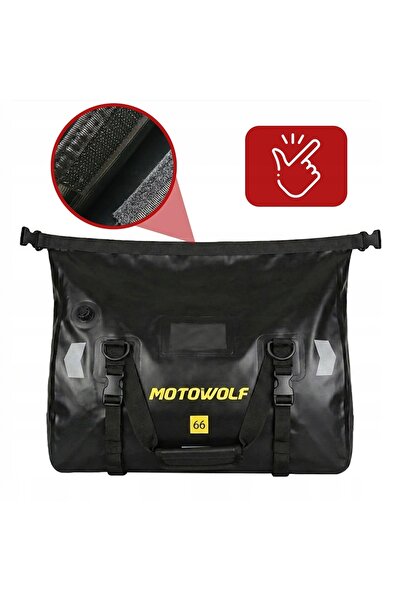 NO BRAND Geantă impermeabilă Rollbag Drybag MOTOWOLF 66L pentru motocicletă