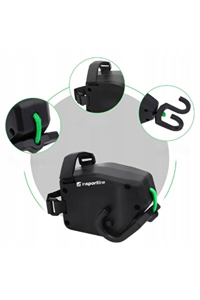 inSPORTline Cablu de tractare auto-retractabil Tynur pentru bicicletă