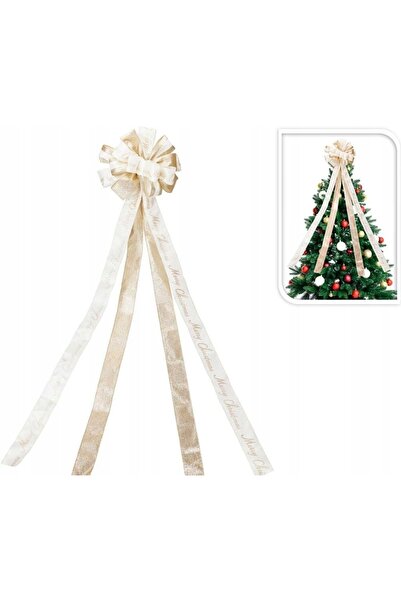 FLORADA Fundă DE SĂRBĂTORI – fundă mare decorativă, ornament pentru vârful br...