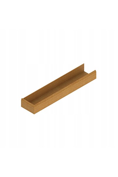 NO BRAND Separator din lemn pentru sertar 100x472x50, stejar lacuit incolor REJS