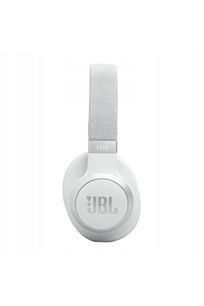 JBL Căști wireless cu microfon Live 770NC ANC albe Hit