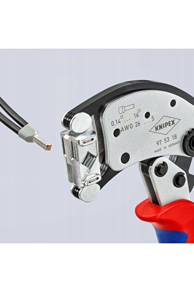 Knipex Twistor 16 Clește auto-reglabil pentru presetupe de cablu 975318