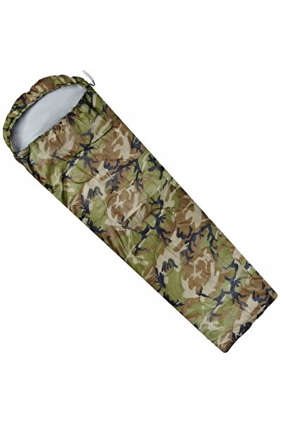 NO BRAND 220cm ENERO CAMP MORO Sac de dormit tip mumie cu glugă pentru campin...