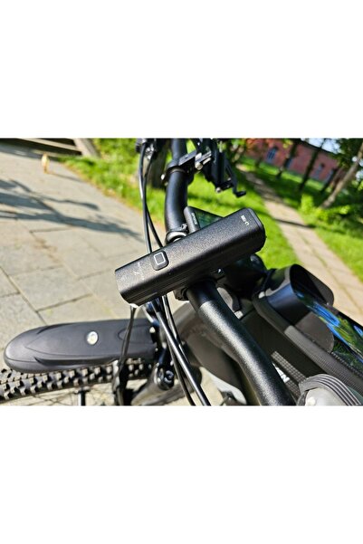 NO BRAND 1000lm 5 Moduri 4800mAh Lumină LED puternică pentru bicicletă, Lampă...