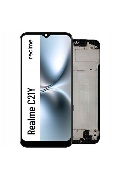 NO BRAND Display pentru Realme C21Y Ecran LCD Panou de afișare cu ramă RMX326...