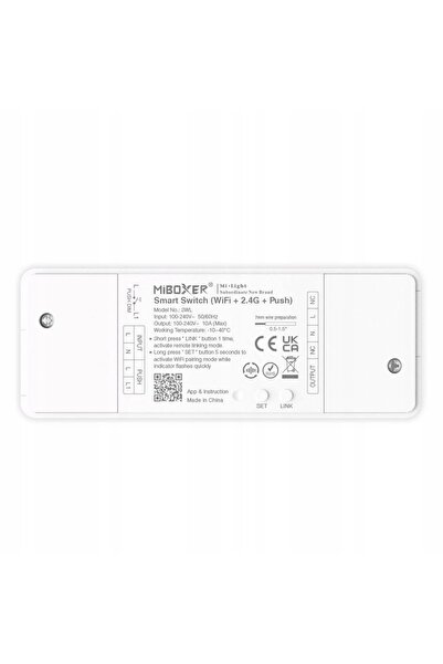NO BRAND SWL MIBOXER WIFI + 2.4GHZ ÎNTRERUPĂTOR INTELIGENT TUYA SMART LED