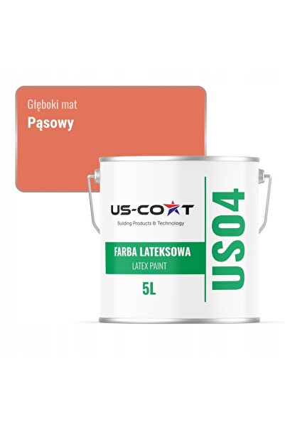 NO BRAND Vopsea latex pentru pereți, culoare maro H6029, 5L, mat intens, pent...