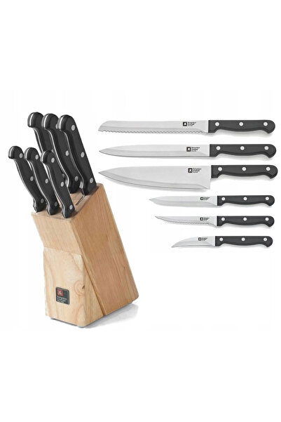 RICHARDSON SHEFFİELD Set de cuțite de bucătărie Richardson, 6 piese, cu bloc ...