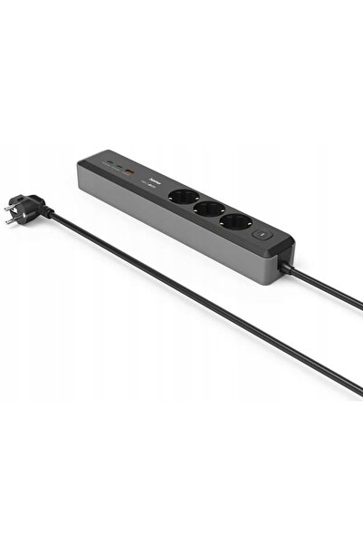 Hama Prelungitor 3 prize SCHUKO 1,4M 2xUSB C/A PD 100W