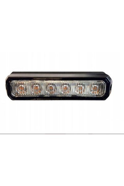 kamar LAMPĂ DE AVERTIZARE 6 LED portocalie R10 R65 18W