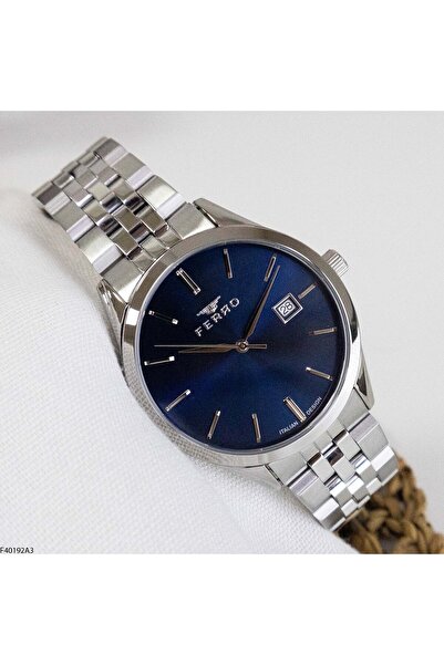 FERRO F40192A3 Men's Wristwatch with Steel Strap