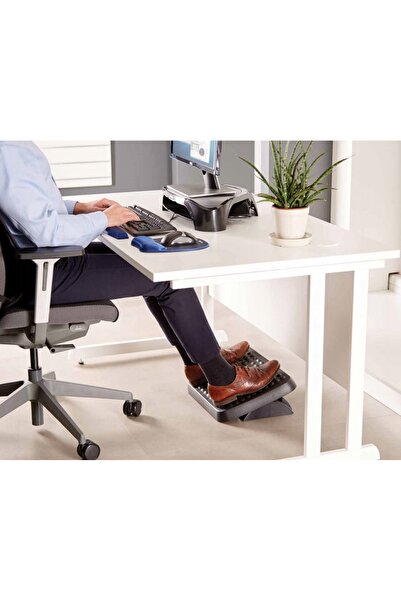 Fellowes Suport pentru picioare ergonomic negru de birou