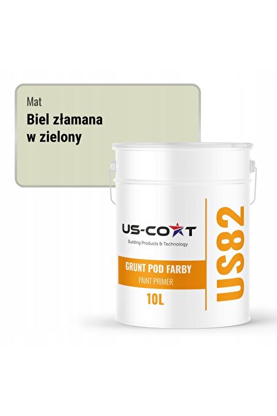 NO BRAND GRUNT PRIMER PENTRU VOPSEA DE FAȚADĂ SILICONIC ALB VERDE SPART F481 10L