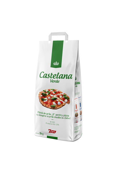 7 Spice Făină de pizza Castelana Verde 5kg