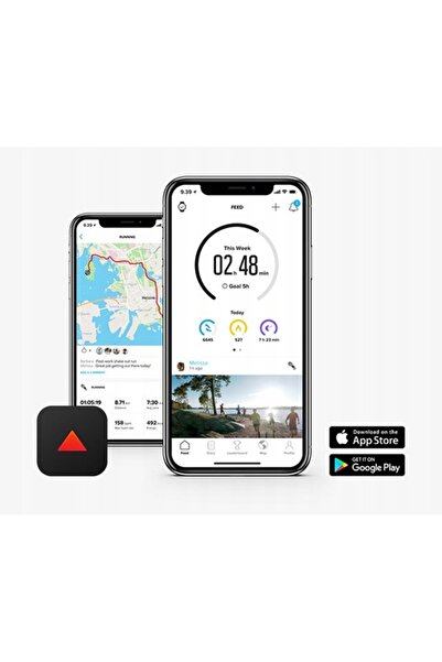 NO BRAND Smartwatch Suunto Run Portocaliu Coral Silicon