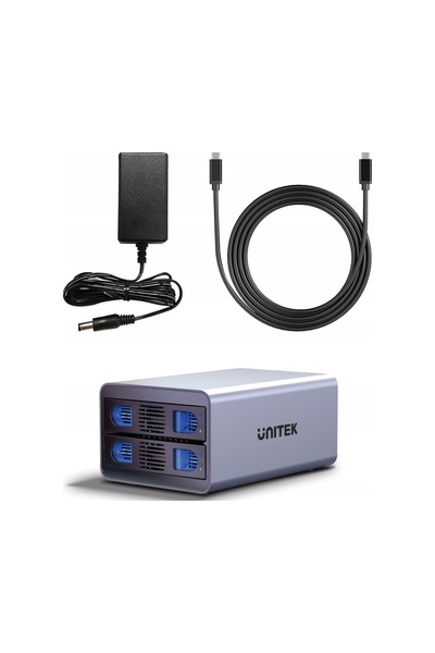 Unitek Carcasă duală pentru unități SATA de 2.5/3.5 inch, USB 3.0, 40TB