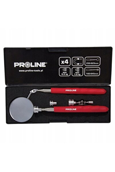 NO BRAND PROLINE 46979 Set de inspecție cu dispozitiv de prindere și oglindă