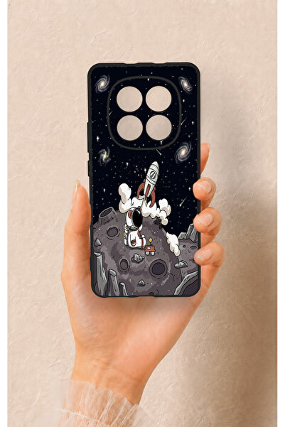 Vip Case REDMİ NOTE 15 4G Uyumlu Uzay Astronot Desenli Silikon Kılıf