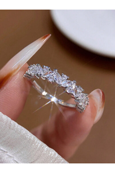 Choice8 8 Silver 925 Sterling Silver Shiny Personalized Full Mariquesa Zircon...