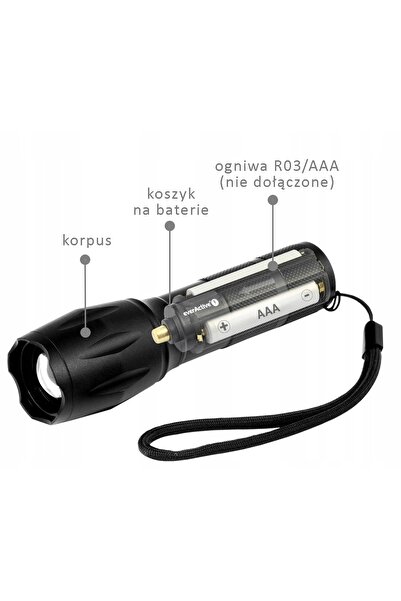 NO BRAND Lanterna cu diode EverActive FL-600