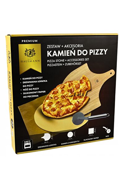 NO BRAND Piatră de pizza Cordierit Placă mare pentru tăiat Paletă de pizza Hâ...