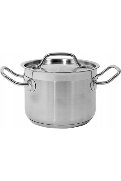 yato OALĂ DIN OȚEL INOXIDABIL DE 2.4L CU INDUCȚIE, PENTRU ARAGAZ, CU CAPAC YG...