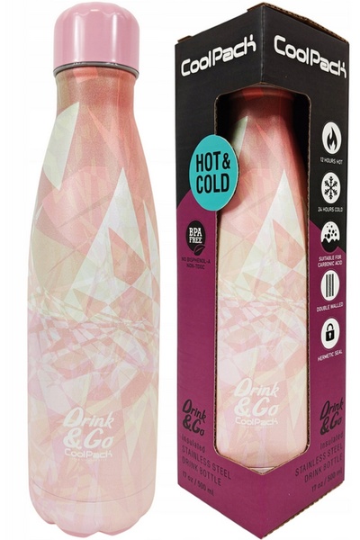 NO BRAND Termos metalic, sticlă termoizolantă, tie-dye Z04912 COOLPACK